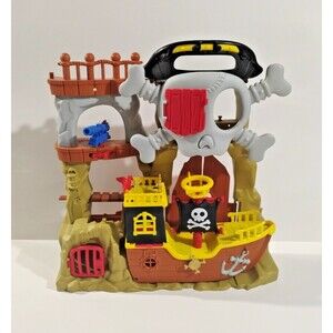 Fisher-Price Imaginext Pirates Pirate Ship Skull Fort Playset